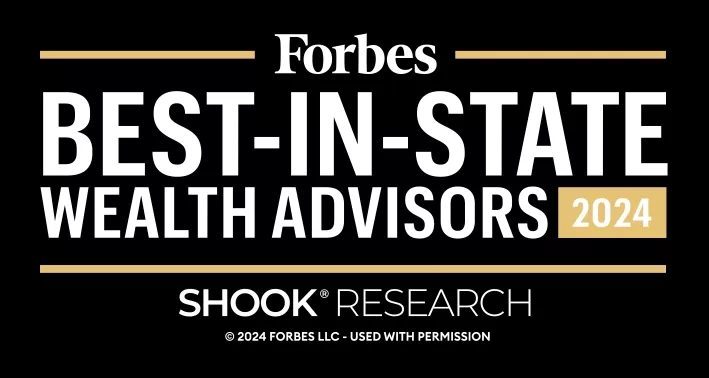 Forbes Best-in-state Wealth Advisors 2024 Shook® Research © 2024 Forbes LLC used with permission